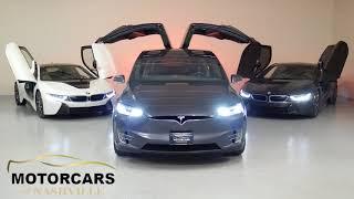 Tesla Model X Music Play 4k Video