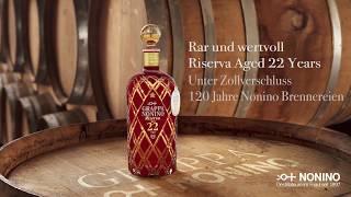 Grappa Nonino Riserva 22 Years unter Zollverschluss