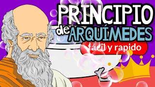 ¿QUÉ ES EL PRINCIPIO DE ARQUÍMEDES?Con ejemplos y ejercicios fácil y rápido