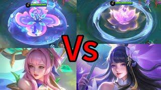 New Kagura Epic skin Jade blossom Vs Kagura annual starlight skin Waterlily. mobile legends