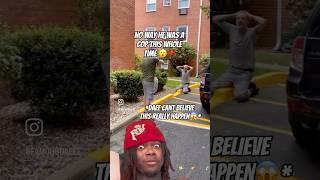 MAN pulls a  knife  &  gets INSTANT KARMA ‼️ #youtubeshortsviral #funny #crazymoments