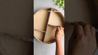 Cardboard wall shelf craft ideas/best out of waste #youtubeshorts #shorts #diy