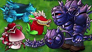 ROYAL HYBRIDS VERSUS OBSIDIAN GARGANTUAR ► Plants vs. Zombies Fusion #30 PvZ