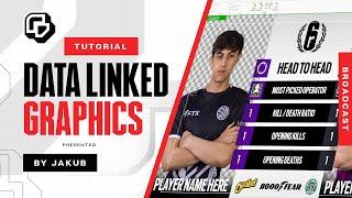 How to Data Link & Animate Graphics │ vMix Tutorial