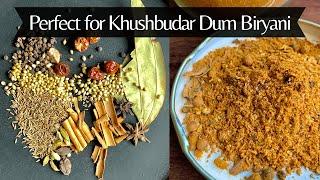 Homemade Biryani Masala Recipe | Khushboodar Dum Biryani Masala | The Home Maker Baker