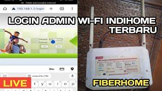 Login password admin WiFi indihome sekarang