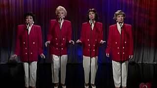 The Chordettes - Never on Sunday & Lollipop(1994)(Music City Tonight 720p)