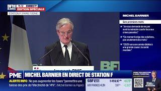 Michel Barnier en direct de Station F