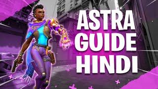 (Hindi) ASTRA guide for VALORANT | abilities explained in Hindi |