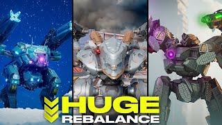 NEW Weirdest Robot Rebalance... Meta Bot NERFS | War Robots