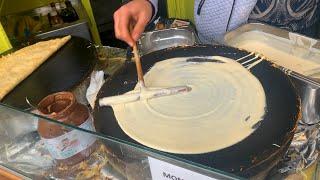 $4 Perfect French Crepe - Paris street food!
