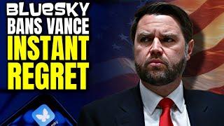 BlueSky PROVES the Legacy Media Is OVER: Bans Vice President Within MINUTES, X Now Dominates Ratings