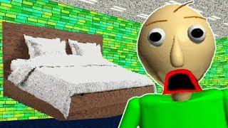 I BROKE INTO BALDI'S HOUSE! | New Baldi's Basics Mod