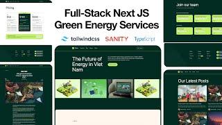 Full-Stack Next JS 14 Project - Green Energy Services