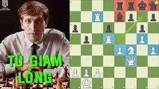 Ván 35 - Nhốt Toàn Bộ Quân Vào Góc Bàn Cờ, Bobby Fischer Tung Đòn Hủy Diệt Cao Thủ Nam Mỹ