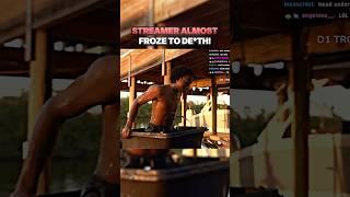 Streamer Doing Ice Bath Challenge Gone Wrong  @MrEugeneDingle