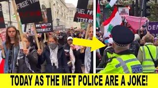 SHOCKING Footage Shows Met Police Allow DISGUSTING Anti Semitism Scenes As Control Lost!