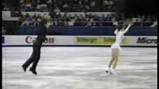 Evgenia Shishkova-Vadim Naumov SP 1992 World Figure Skating Championships