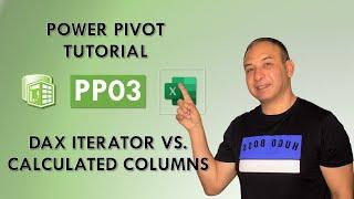 PP03: DAX Iterator Functions, Measures vs Added Columns, Filter Context, Internal & external filters