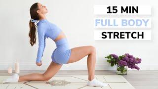 15 Minute Full Body Gentle Stretching Routine for Body & Mind