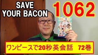 ワンピースで20秒英会話　英語無料動画No.1062