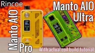 The Rincoe Manto AIO Pro and the Manto AIO Ultra