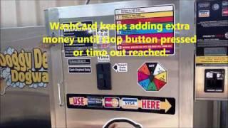 WashCard - Operating dog wash using WashCard & Credit Card