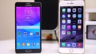 Samsung Galaxy Note 4 vs iPhone 6 Plus - Full Comparison