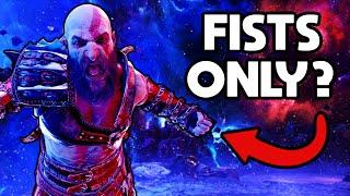 I Tried Beating God of War Ragnarok Fists Only