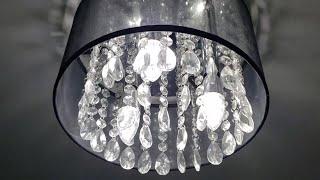 Glam Up Your Space with a Ceiling Mount Crystal Chandelier