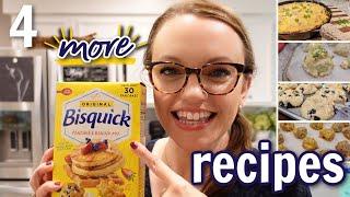 4 EASY BISQUICK RECIPES | WHAT TO MAKE WITH BISQUICK |