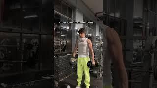 Best Bicep Workout No Cap!!  || #fitness #shorts @DerekGraz