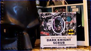 DARK KNIGHT SCRUB | Dr. Squatch | Batman Soap Review