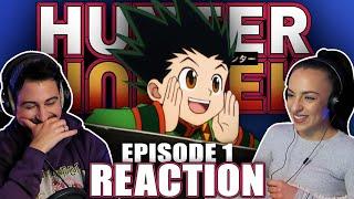 WE WATCHED HUNTER X HUNTER FOR THE FIRST TIME! Hunter x Hunter Episode 1 REACTION!