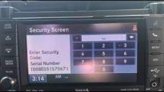 how to get a theft code for Chrysler dodge,Jeep, uconnect radio,