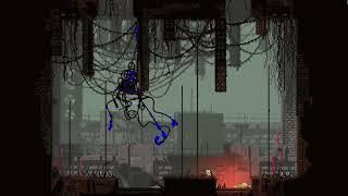 Rain World - Daddy Long Leg vs Elite Scavengers