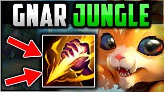 How to Gnar Jungle & Carry for BEGINNERS + Best Build/Runes - Gnar Guide Season 13 League of Legends