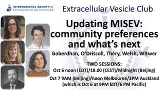 Updating MISEV: community preferences and what’s next