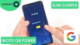 Eliminar Cuenta de Google Motorola Moto G8 Power | Android 11