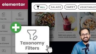 Elementor's New Taxonomy Filter for Blogs