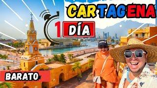 ¿QUE HACER EN CARTAGENA EN UN DIA? ¡No creerás TODO lo que conocimos️Itinerario Completo BARATO