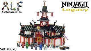 Lego Ninjago Legacy 70670 Monastery of Spinjitzu Speed Build