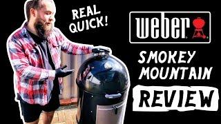 WEBER SMOKEY MOUNTAIN BULLET SMOKER BBQ REVIEW