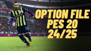 PES 2020 | Next Season Patch 2025-UPDATE OPTION FILE 2024 PS4 PS5 | DOWNLOAD and INSTALLATION