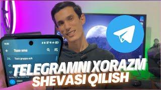 Xorazmcha telegram qanday qilib telefonga oʻrnatiladi?