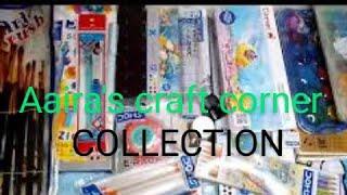 Collection of paint materials|||Aaira's craft corner ⭐|||