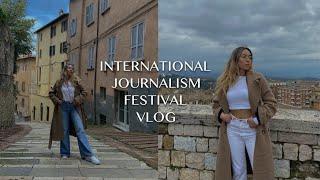 WEEK IN THE LIFE OF A JOURNALIST | International Journalism Festival in Perugia, Italy