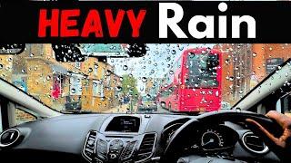 Drive Like This In Heavy Rain On Your Driving Test UK