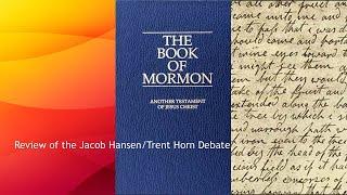 Review of the Jacob Hansen (@thoughtfulfaith2020 )/Trent Horn (@TheCounselofTrent ) Debate