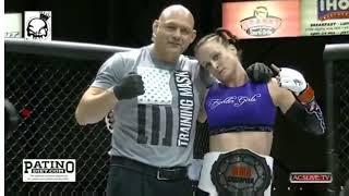 SHEENA BRANDENBERG VS DINA DIME  - FEMALE MMA FIGHT MARATHON #22.